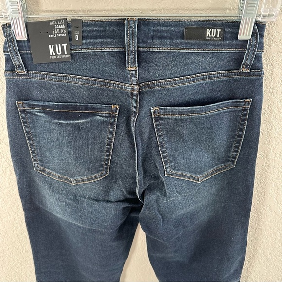 Kut from the Kloth NWT Donna High Waist Ankle Skinny Jeans - Picture 5 of 7